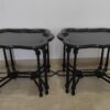 Black Lacquer Tray Tables-SoUnique.PK